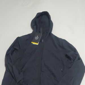 Men's Black Hooded Jacket